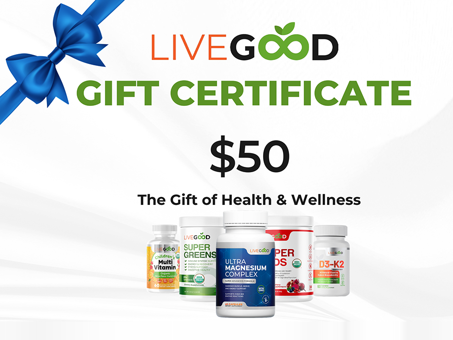 $50 gift certificate available