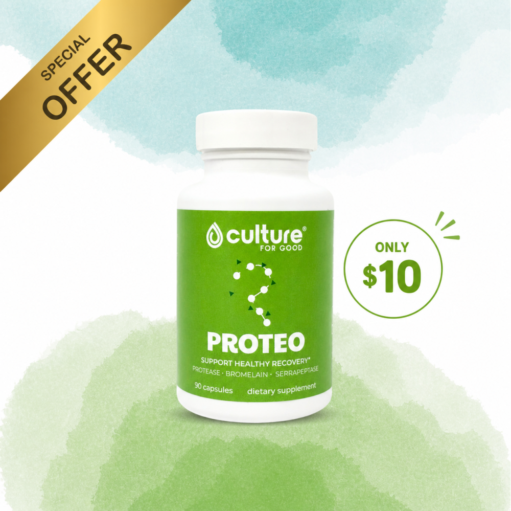 First Time Customer Proteo, a ten dollar introductory offer